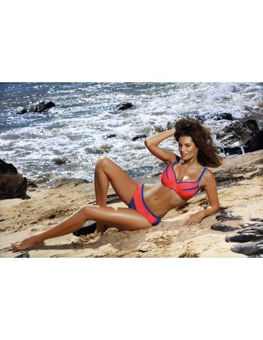 Ženski dvodijelni kupaći kostim za velike grudi Barbara Oltremare-Coralmania M-473 (8) 