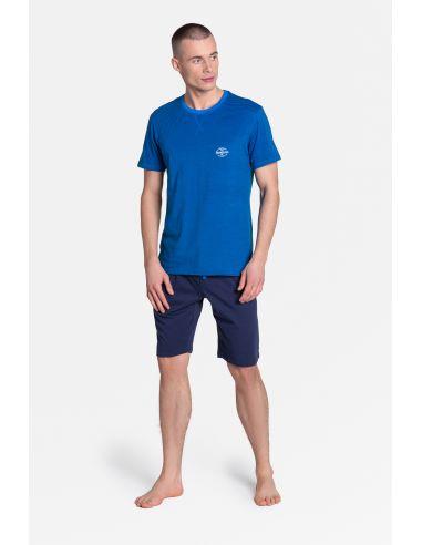 Moška pižama Drake 38878-59X modra