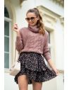 Ženski pleteni pulover Sevenel Pink