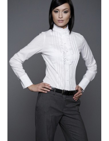 Ženska elegantna srajca z dolgimi rokavi K05